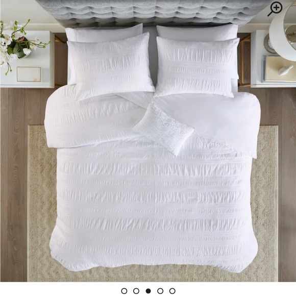 White duvet cover, 100% cotton - Picture 6 of 10
